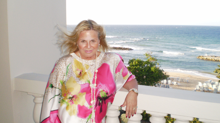 Sharon in Jamaica 2012